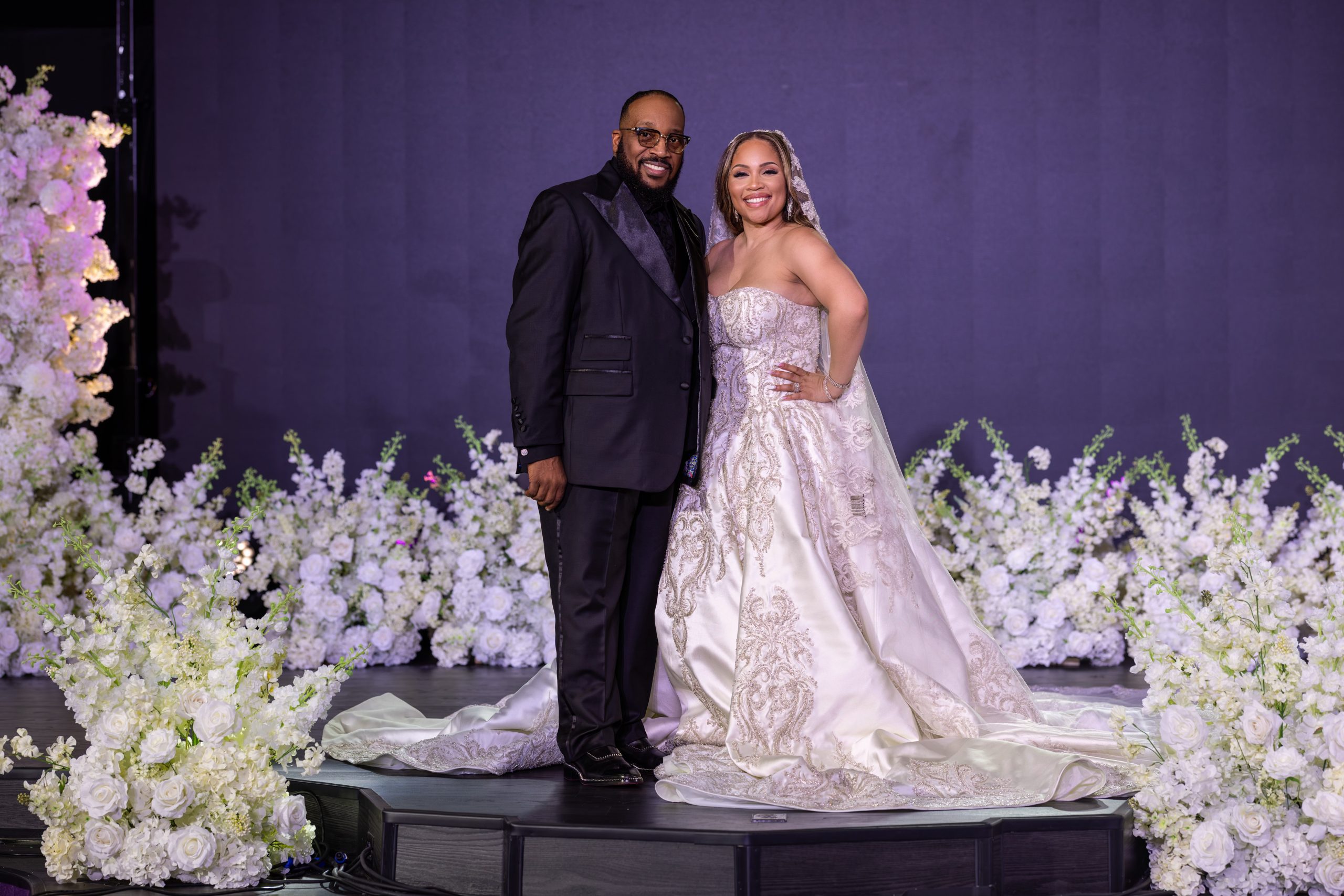 Exclusive: Inside Gospel Star Marvin Sapp And La'Boris Cole's Epic Wedding Day